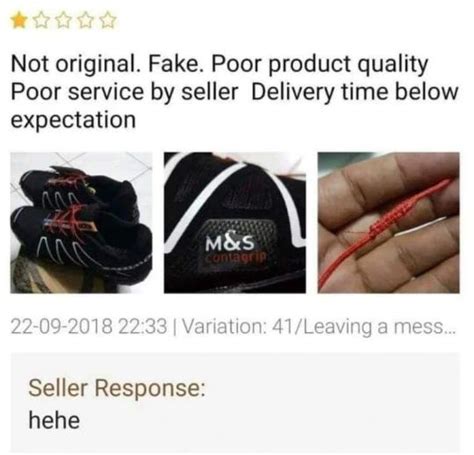 can you get sued for selling fake shoes